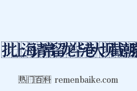 批上海请常留龙华港大坝截潮案是什么意思的图片